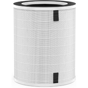 Afloia True HEPA 13 Filter Compatible with MAX Air Purifier, Remove 99.99% Smoke Dust Pollen, 360° 3-Stage Filtration,For B088R4JWW3/B0922N7WRH/B09BQKNK5X
