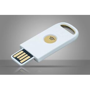 Identiv uTrust FIDO2 NFC Security Key USB-A, FIDO, FIDO2, U2F, PIV, WebAuth