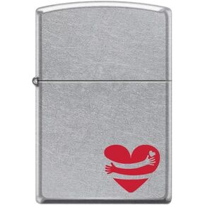 Zippo Lighter- I Love You to The Moon and Back High Polish Chrome Windproof Lighter #Z5507