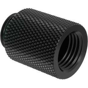 Barrow G1/4" Male to Female Extender Fitting, 20mm, Black