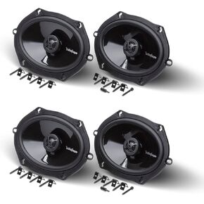 Rockford Fosgate - Two Pairs of P1572 5x7 Punch Series 2-Way Coaxial Car Speakers