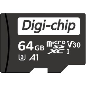 Memory Card for Apexcam, Wolfang Action Cam 64GB Micro SD Class 10 UHS-1 U3 V30 Apexcam Memory Card Wolfang MicroSD Card