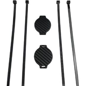 LICHIFIT Anti-Lost Mounting Bracket Protective Case Shell Holder for Airtag Tracker Installation Under The Seat Cushion for Road Mountain Bike Bicycle