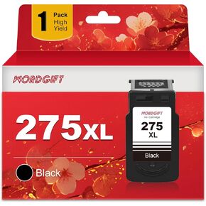 275 and 276 Ink Cartridges Remanufactured Ink Cartridge Replacement for Canon 275XL 276XL 275 276 XL PG275 CL276 (Black and Tricolor, 2-Pack) Work with TS3520 TS3522 TS3500 TR4720 Printer