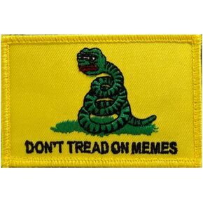 Don't Tread On Me me - Made in The USA - Morale Tacital Patch Hook and Loop - Funny Morale Patch - Memes