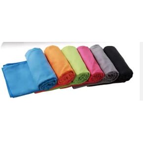 Microfiber Towel, Anti-Static, Anti-Wrinkle, Soft and Comfortable, Backpacking, Sports, Lifestyle (Green, XS - 16"" x 32"")