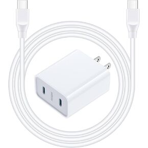 30W PD Fast Charging Charger Kit for Google Pixel 9 Pro XL,9,9 Pro,9 Pro Fold,8a,8 Pro,8,Fold,7a,7 Pro,7,6a,6 Pro,6,5a 5G,5,4a 5G,4 XL,4,3a XL,3a,3 XL,3,2,2 XL,XL, USB C Charger Block with 6ft Cable