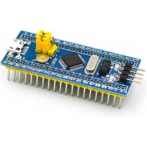SHILLEHTEK Pre-Soldered Authentic STM32F103C8T6 ARM STM32 Minimum System Development Board Module STM32F103C8T6 Core Learning Board