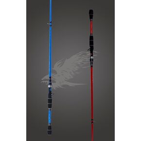 Phenix Rods XG Casting / 7'9" / 1 PC / 8-20 LB LINE Rating/Moderate Taper Action / 1/4-1 OZ Lure Weight/Essex SIC Guides/Fuji Trigger Reel SEAT/Custom EVA & Cork Split Grip Handle/RED