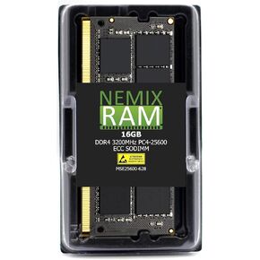 NEMIX RAM 32GB (2X16GB) DDR4 3200MHZ PC4-25600 2Rx8 1.2V 260-PIN ECC SODIMM KIT