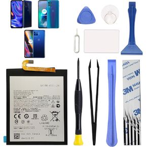 GREEN FUSION LZ50 Battery Compatible with Motorola One 5G XT2075-2 /Motorola G100 XT2125-4 / Motorola G 5G Plus Cellphone Battery with Repair Tools