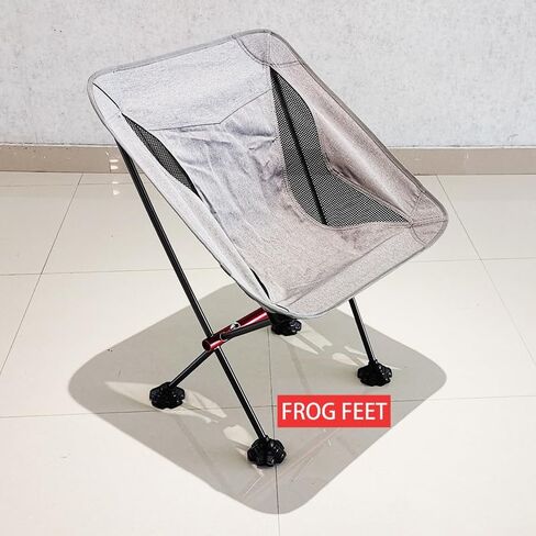 Camping Chair Leg Foot 4Pcs Anti Sinking Frog Foot Plastic Rubber Portable Ultralight Outdoor Fishing Equipment Tent Large Foot with A Mesh Sport Bag Storage Hiking Inner Diameter(18mm) in Saudi Arabia