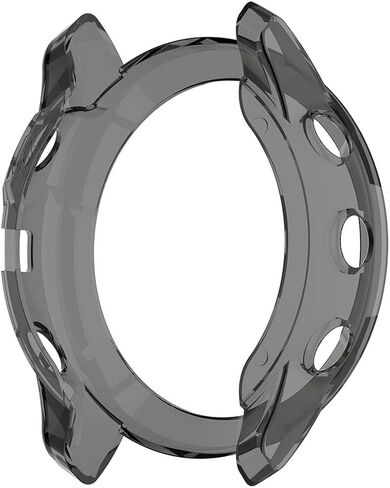 غطاء حافظة Disscool TPU لهاتف Garmin Fenix ​​6X، غطاء حماية ناعم مضاد للسقوط من مادة TPU لهاتف Garmin Fenix ​​6X (TPU أسود) in Kuwait