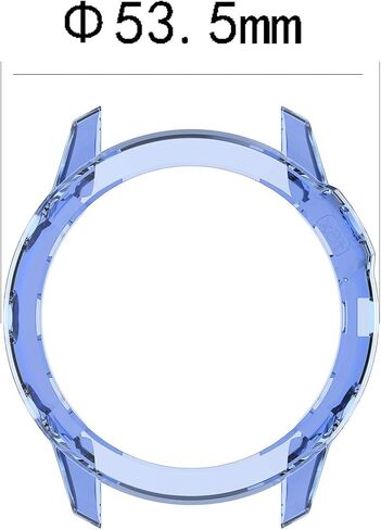 غطاء حافظة Disscool TPU لهاتف Garmin Fenix ​​6X، غطاء حماية ناعم مضاد للسقوط من مادة TPU لهاتف Garmin Fenix ​​6X (TPU أسود) in Kuwait