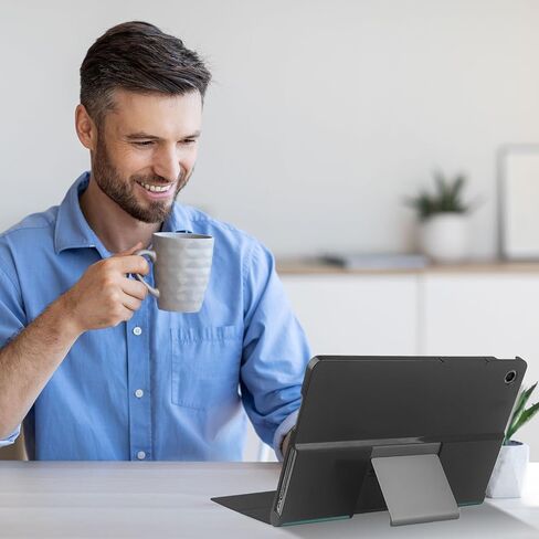 حافظة تابلت ProCase لجهاز Lenovo Tab Plus 11.5 بوصة 2024، غطاء ذكي بقشرة صلبة لإصدار Lenovo Tab Plus 2024 مقاس 11.5 بوصة - أسود in Saudi Arabia