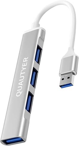 USB Hub for Laptop, USB Multiport Adapter Multiple USB Port hub USB a hub USB Splitter 1 in 4 Out with USB 3.0 hub 4 Port USB hub for PC, Mac, Mouse, HDD, Keyboard,iMac,Flash in Saudi Arabia