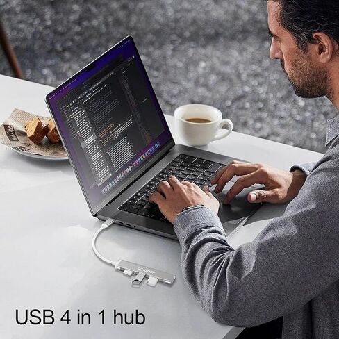 USB Hub for Laptop, USB Multiport Adapter Multiple USB Port hub USB a hub USB Splitter 1 in 4 Out with USB 3.0 hub 4 Port USB hub for PC, Mac, Mouse, HDD, Keyboard,iMac,Flash in Saudi Arabia