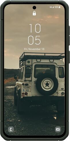 URBAN ARMOR GEAR UAG Designed for Samsung Galaxy S24 FE Case SM-S721 Scout, Rugged Military Grade Dropproof Impact Resistant Non-Slip Protective Cover, Olive Drab in Kuwait