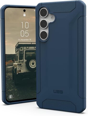 URBAN ARMOR GEAR UAG Designed for Samsung Galaxy S24 FE Case SM-S721 Scout, Rugged Military Grade Dropproof Impact Resistant Non-Slip Protective Cover, Olive Drab in Kuwait