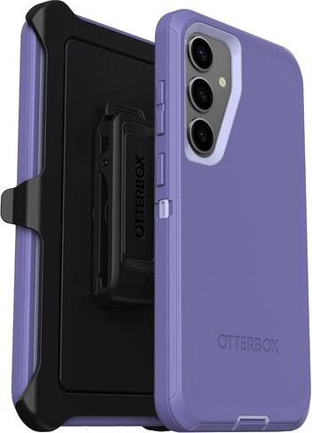 OtterBox Samsung Galaxy S24 Plus (فقط) - حافظة سلسلة Defender - Mountain Majesty (أرجواني) - متينة ومتينة - مع حماية للمنافذ - يتضمن مشبك الحافظة - عبوة غير قابلة للبيع بالتجزئة in Saudi Arabia