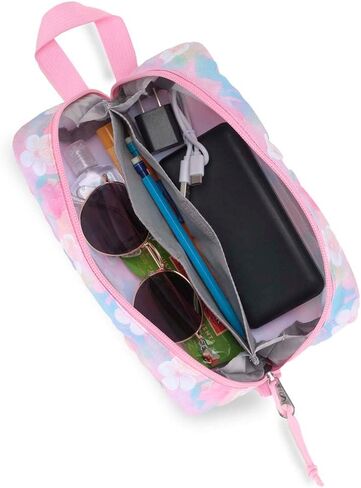 حقيبة JanSport المثالية - ثلاث مساحات مخصصة مقسمة إلى المقصورة الرئيسية - Neon Daisy in Kuwait