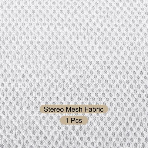 Speaker Grill Cloth Stereo Mesh Fabric Protective Dustproof Cloth, [for Home Speaker Repair] - 19.7 Inch x 59 Inch/White in Saudi Arabia