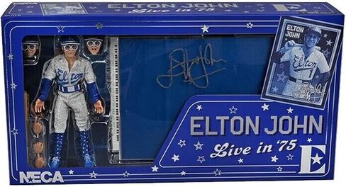 NECA إلتون جون لايف 1975 8IN بالملابس AF in Saudi Arabia
