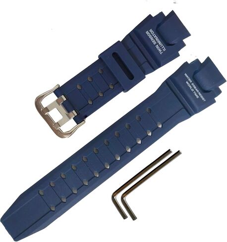 Resin Watch Band Replacement for Casio for G-Shock GA-1000 GA-1100 GW-A1000 GW-A1100 GW-4000 G-1400 Men' Sports Waterproof Black Bracelet in Saudi Arabia