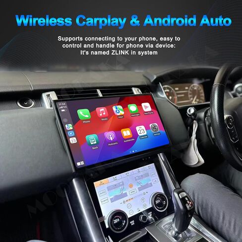 راديو سيارة Qualcomm Android 12 مقاس 13.3 بوصة لسيارة Land Rover Range Rover Vogue L405 2013-2017، وحدة رأس ستيريو بديلة لنظام تحديد المواقع العالمي (GPS)، مشغل الوسائط المتعددة، شاشة تعمل باللمس IPS (نظام Bosch OEM، 8+128 جيجابايت) in Kuwait