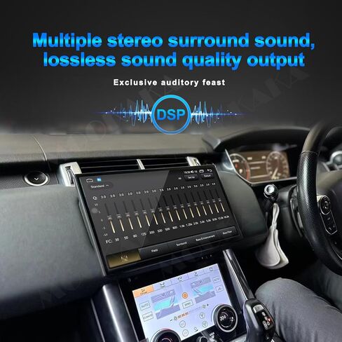 راديو سيارة Qualcomm Android 12 مقاس 13.3 بوصة لسيارة Land Rover Range Rover Vogue L405 2013-2017، وحدة رأس ستيريو بديلة لنظام تحديد المواقع العالمي (GPS)، مشغل الوسائط المتعددة، شاشة تعمل باللمس IPS (نظام Bosch OEM، 8+128 جيجابايت) in Kuwait