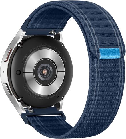 Fabric Band Compatible for Samsung Galaxy Watch 7/6/5/4 Series, Adjustable and Eco-Friendly Sport Loop Band for Galaxy Watch Active/Galaxy Active 2/Galaxy Watch 3(41mm) in Saudi Arabia