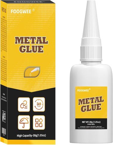 Stone Glue - Oily Glue, FOOGWEE 30g Stone to Stone Glue, Strong Bond, Instant Super Glue for DIY Craft, Model, Pottery, Tile, Glass, Plastic, Metal, Stone, Rubber, Ceramic and More in Saudi Arabia