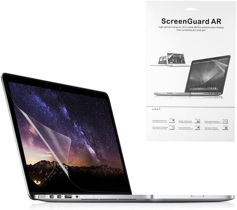 واقي شاشة كريستال رفيع للغاية مقاس 15.4 بوصة من Ciciglow، لجهاز Mac PC، شاشة فيلم شفافة رفيعة للغاية مع طبقة امتصاص تلقائية 35.1 × 23 سم / 13.82 × 9 بوصة in Saudi Arabia