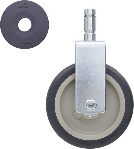 Metro 5MP Super Erecta 5" Diameter Wheel Swivel Stem Caster, 300 lbs Capacity in Saudi Arabia