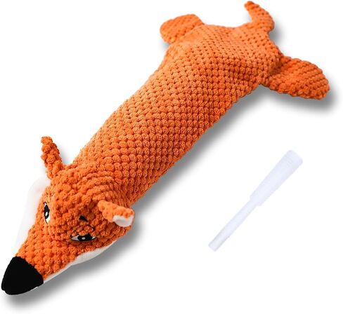 Dog Toys, Squeaky Plush No Stuffing Crinkle Dog Toy for Small Medium Large Dogs, [3 Pack] Interactive Puppy Teething Water Bottle Dog Chew Toy in Saudi Arabia