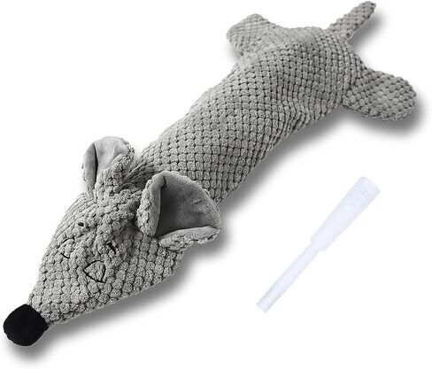 Dog Toys, Squeaky Plush No Stuffing Crinkle Dog Toy for Small Medium Large Dogs, [3 Pack] Interactive Puppy Teething Water Bottle Dog Chew Toy in Saudi Arabia