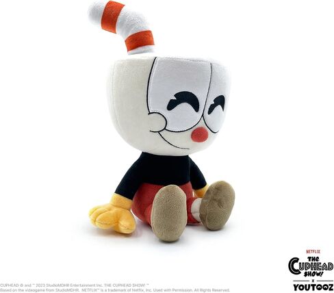 قطيفة Youtooz The Devil مقاس 9 بوصات، دمية شيطان ناعمة قابلة للتجميع من Cuphead، من مجموعة Youtooz Cuphead Plush in Saudi Arabia