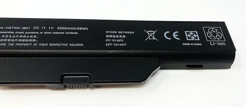 بطارية GHU الجديدة HSTNN-LB51 HSTNN-IB52 HSTNN-IB51 HSTNN-IB62 451086-121 451085-141 متوافقة مع HP Compaq 510 511 550 610 Series Notebook 6720S 6730S 6730 6735S 6820S 6830S in Kuwait