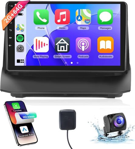 2G+64G Radio for Ford Fiesta 2009 2010 2011 2012 2013 2014, Rimoody Android 13 Car Stereo Carplay 9 Inch Touch Screen GPS Bluetooth FM HiFi WiFi Android Auto Mirror Link Backup Camera in Saudi Arabia
