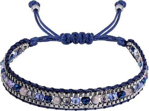 MINACHI Bohemian Braided Colorful Bead Bracelet for Women, Trendy Jewelry Design in Kuwait