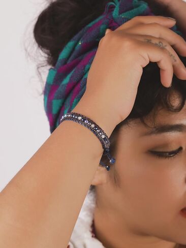 MINACHI Bohemian Braided Colorful Bead Bracelet for Women, Trendy Jewelry Design in Kuwait
