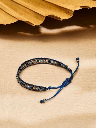 MINACHI Bohemian Braided Colorful Bead Bracelet for Women, Trendy Jewelry Design in Kuwait