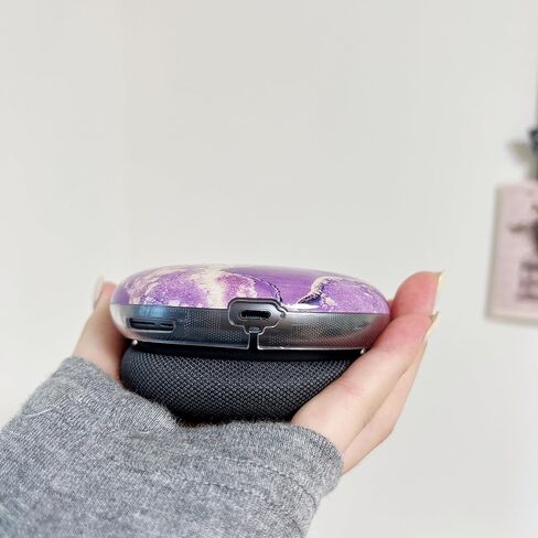 زوج واحد من غطاء الحماية لسماعات AirPods Max، جراب TPU بنمط رخامي مناسب مصمم لـ AirPods Max in Saudi Arabia