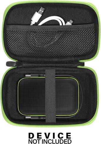 CaseSack Case for SP Silicon Power Silicon Power Black Rugged Portable External Hard Drive Armor A60 1TB, 2TB, 4TB, 5TB (Black+Green) in Saudi Arabia