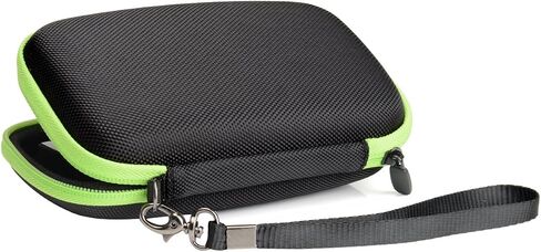 CaseSack Case for SP Silicon Power Silicon Power Black Rugged Portable External Hard Drive Armor A60 1TB, 2TB, 4TB, 5TB (Black+Green) in Saudi Arabia