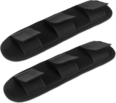 2pack Shoulder Strap Pad Backpack Strap Pads, Tactical Vest Shoulder Pad, Guitar Pad Breathable Decompression Soft Cushion Pads Removable Fit Bag Backpack Satchel Tactical 3.3" Sling Bag Black in Saudi Arabia