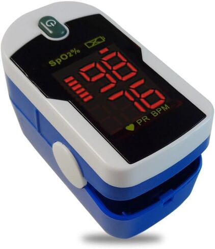 Concord BlackOx Fingertip Pulse Oximeter with Reversible Display, Carrying Case, Lanyard and Protective Cover in Saudi Arabia