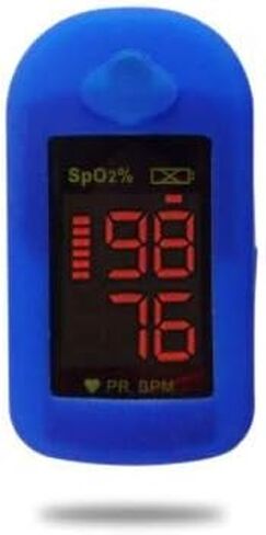 Concord BlackOx Fingertip Pulse Oximeter with Reversible Display, Carrying Case, Lanyard and Protective Cover in Saudi Arabia