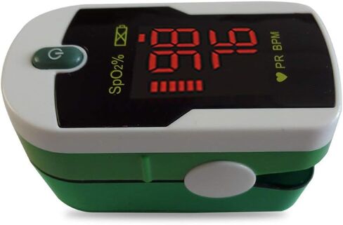 Concord BlackOx Fingertip Pulse Oximeter with Reversible Display, Carrying Case, Lanyard and Protective Cover in Saudi Arabia