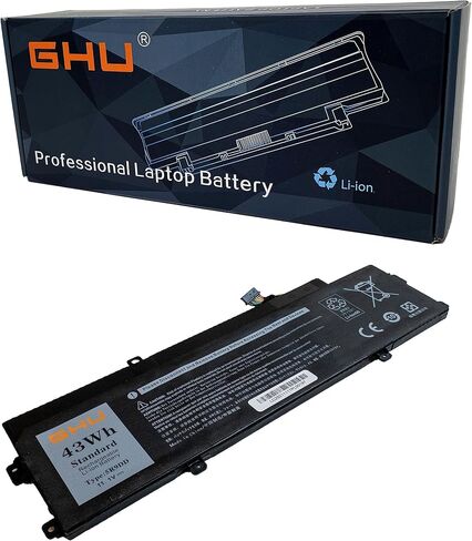 بطارية GHU جديدة بقدرة 43 وات في الساعة 5R9DD متوافقة مع سلسلة Dell Latitude Chromebook 11 (3120) P22T تناسب P/N KTCCN 0KTCCN XKPD0 P22T001 in Kuwait
